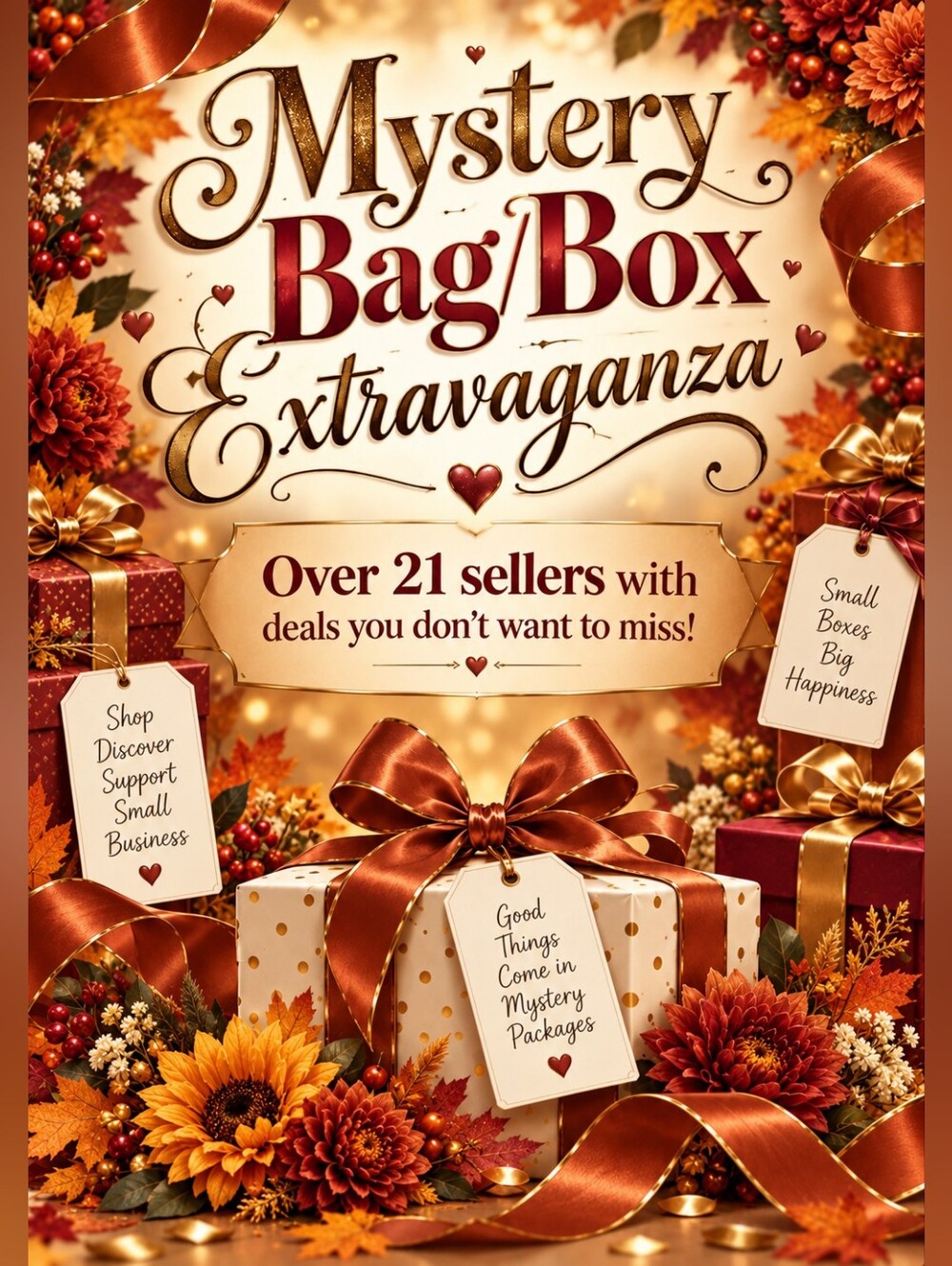 Mystery Bag/box Show Nov. 8th